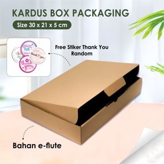 

Box Paking Hampers - Box Karton Corugated Diecut E-Flute - Kardus Box Packaging Ready Stock