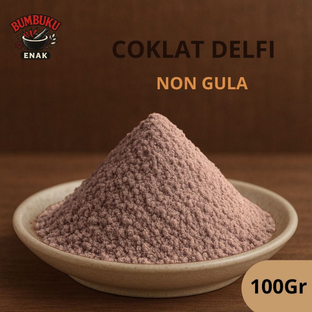

Bumbu Tabur Manis Coklat Delfi Tanpa Gula 100gr – Bubuk Minuman Premium, Rasa Lezat Aman untuk Diet