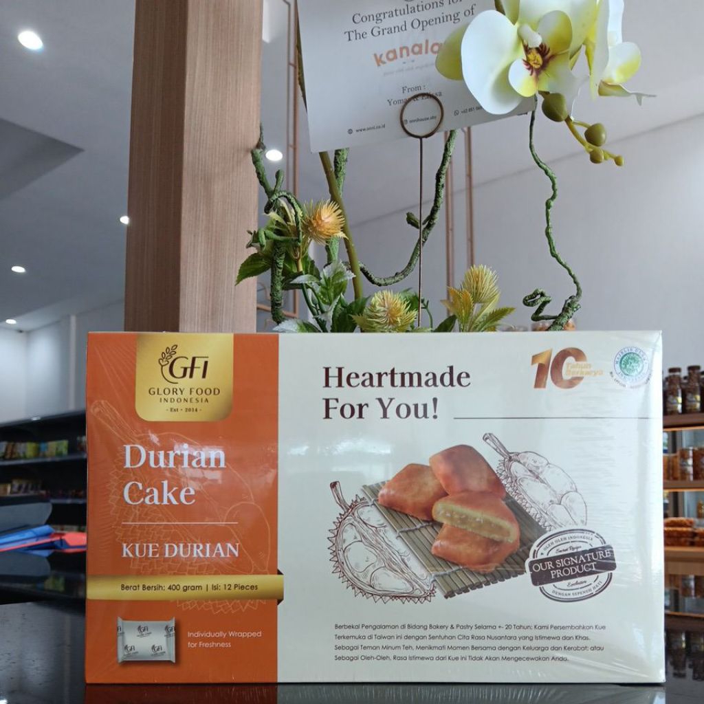 

Glory Food-Durian Cake