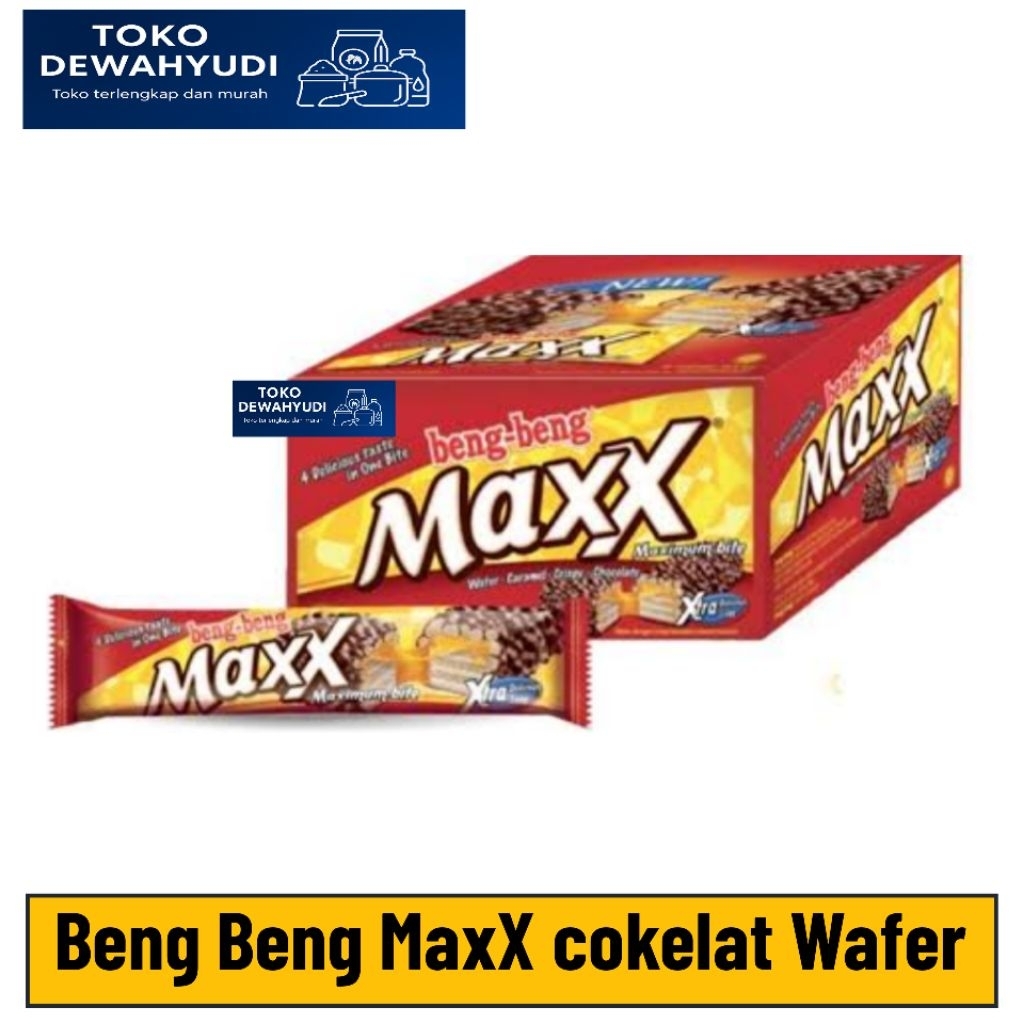 

Beng Beng Maxx Wafer Cokelat per Box ( isi 12 Bungkus)