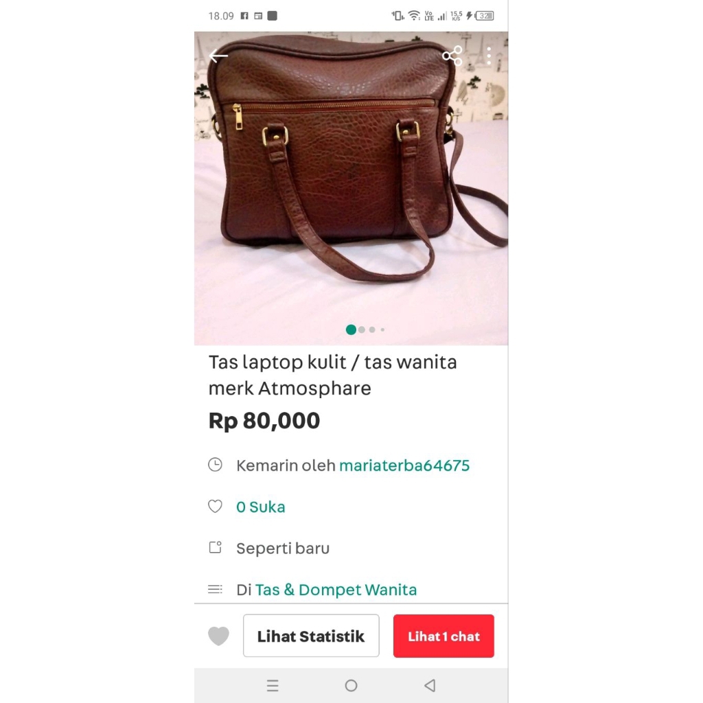 Tas atmosphere Preloved