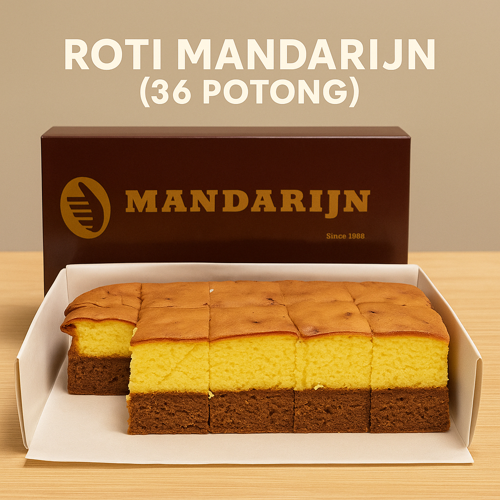 

Roti Lapis MANDARIJN ORION Ukuran BESAR (36 potong) Spesial Khas SOLO