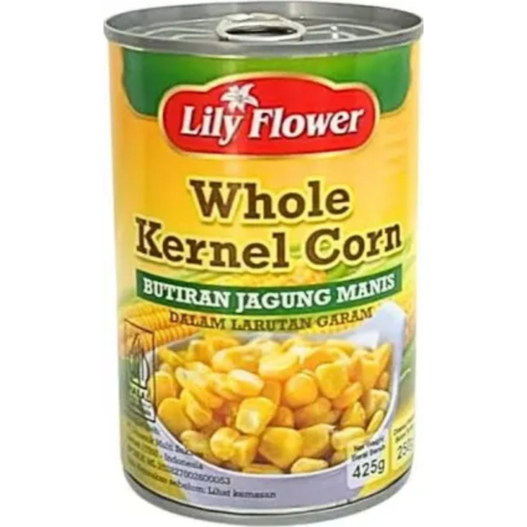 

[Ready Stock] Lily Flower Whole Kernel Corn | Lily Flower Cream Style Corn | Jagung Kaleng | Makanan Kaleng | Krim Jagung Manis | Butiran Jagung Manis