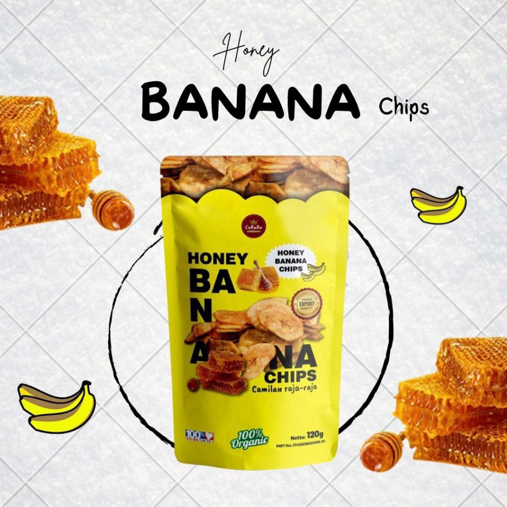 

Honey Banana Chips cemilan viral