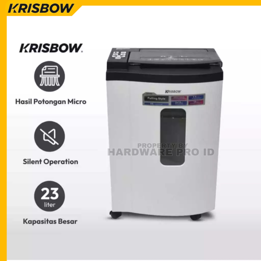 Papper Shredder Krisbow Micro Cut S8106 Krisbow Alat Penghancur Kertas Micro Cut S8106 Bergaransi Re