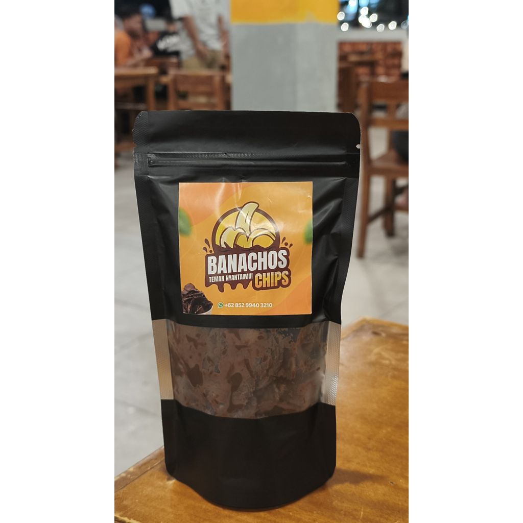 

Banachos_chips Kripik Pisang Coklat Lumer
