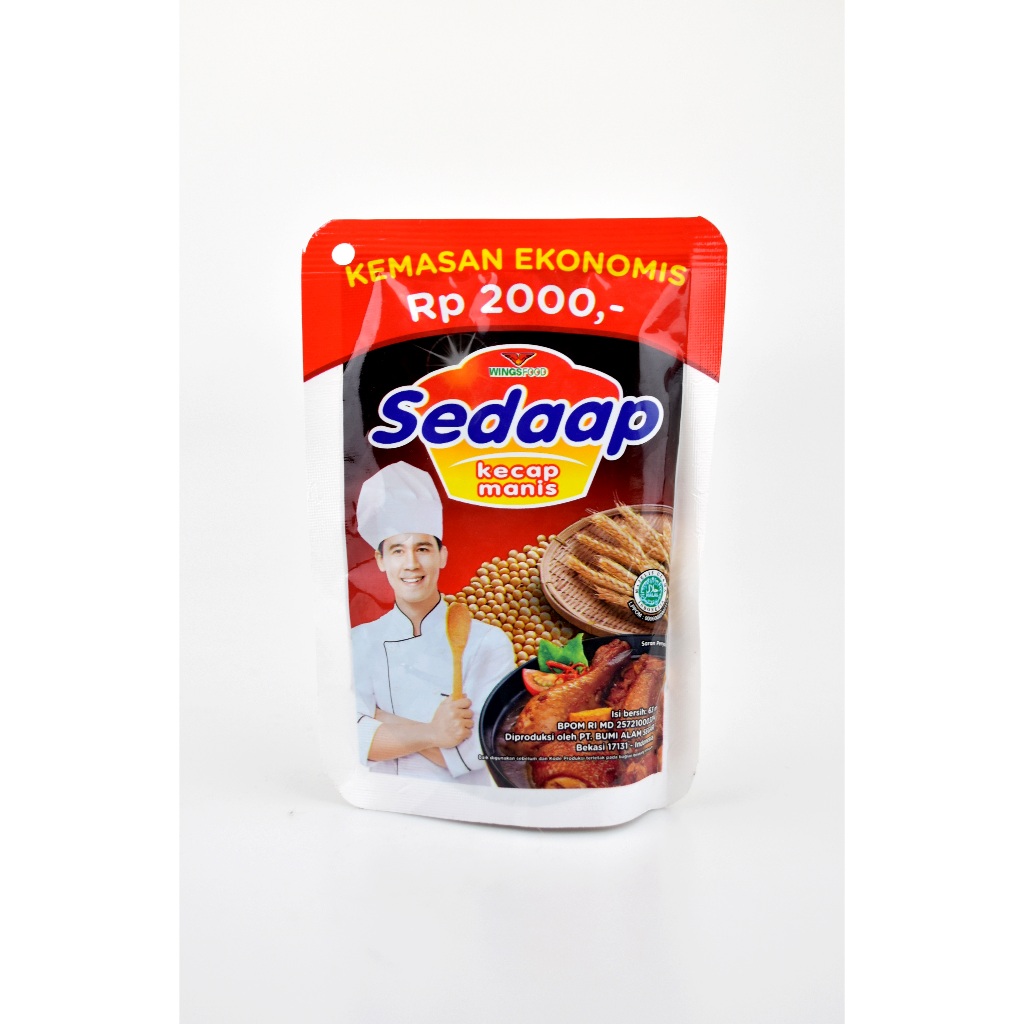 

Sedaap Kecap Manis 77gr - Sayur Segar Instan Malang