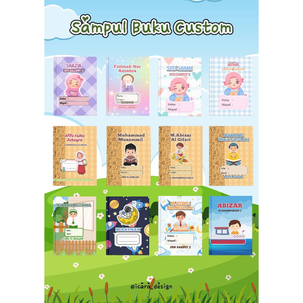 

Sampul Buku Custom