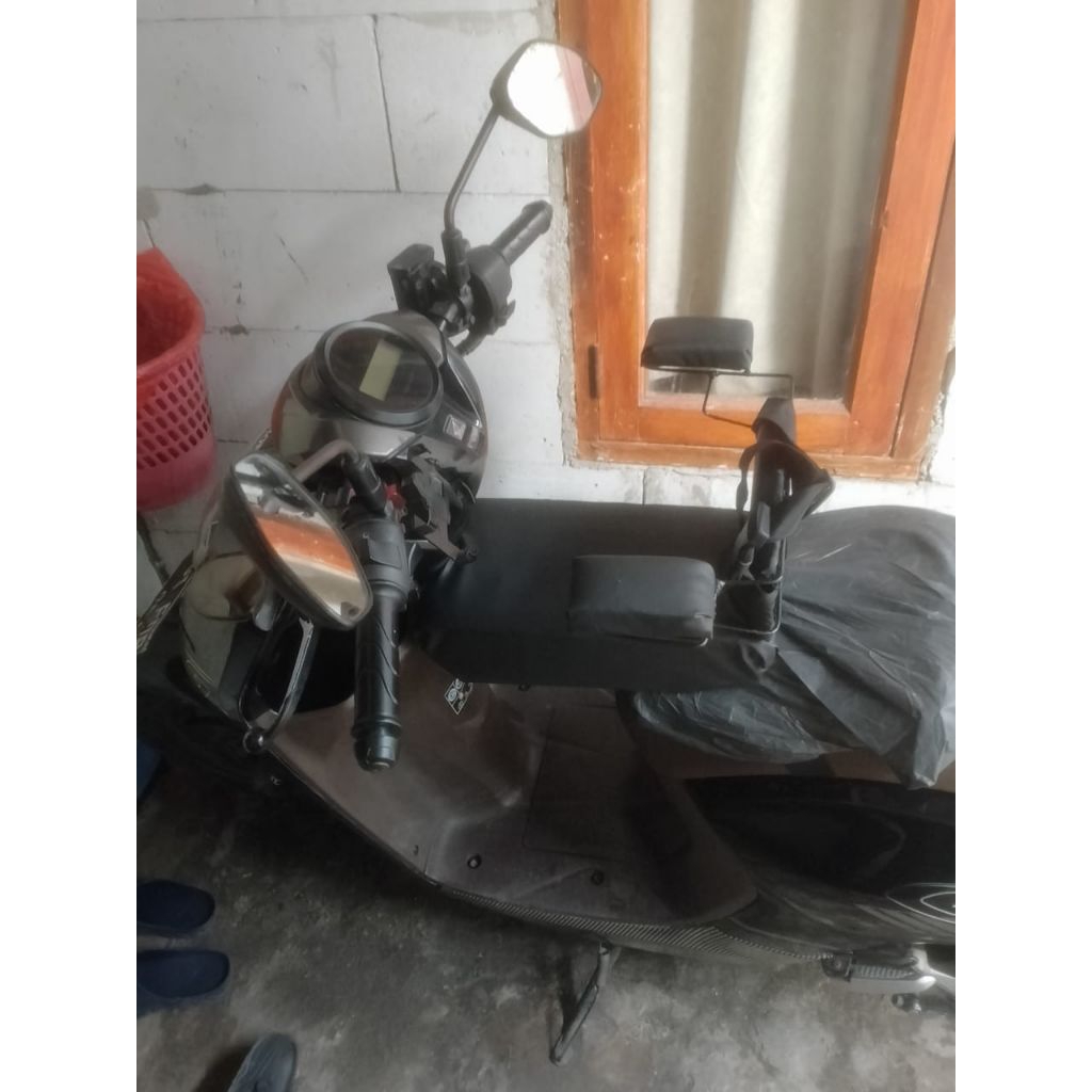 jok boncengan motor anak genio + sandaran
