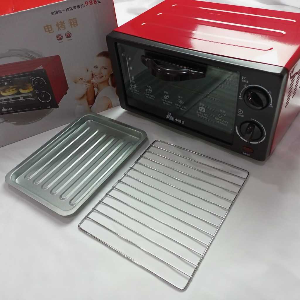 Oven listrik 12 liter XIAOBAWANG-988 oven listrik 12 liter oven listrik mini kapasitas 12liter low w