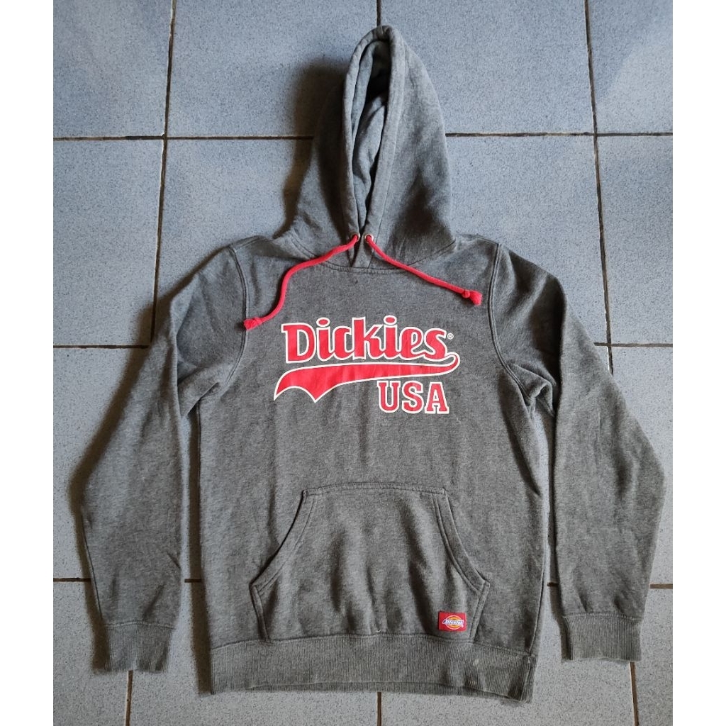 Hoodie Dickies USA Dark Grey Original second