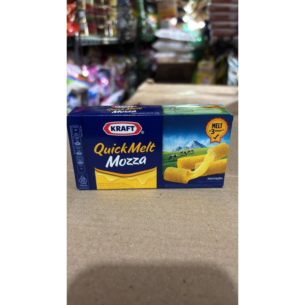 

Keju Kraft Quick Melt Mozza 150g