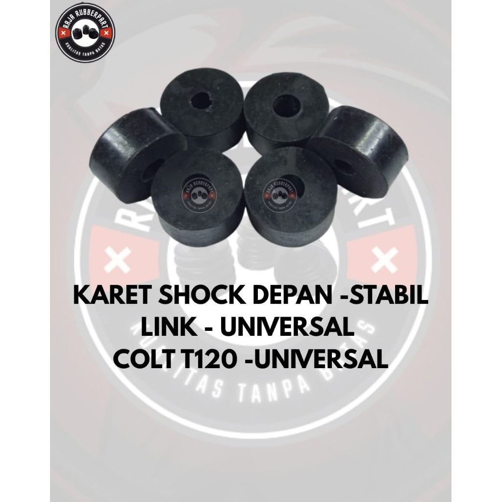 SPAREPART MOBIL SS / KARET SHOCK DEPAN STABIL LINK COLT T120 UNIVERSAL