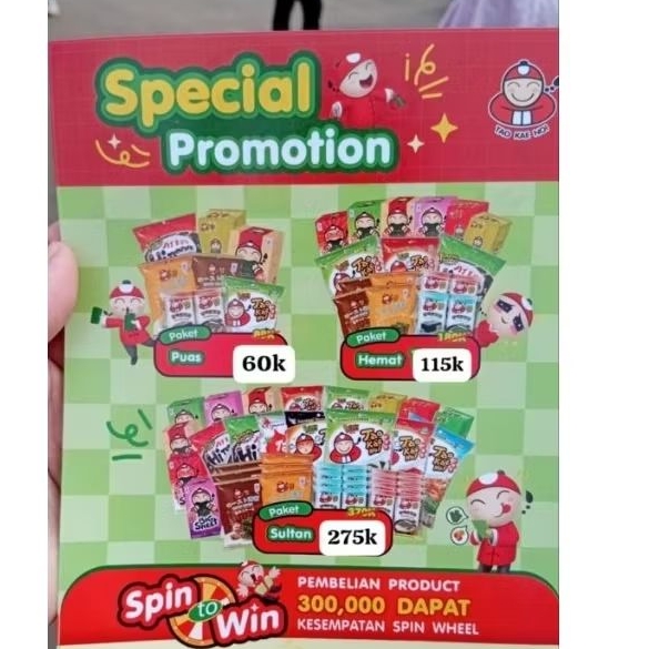 

Tao Kae Noi Paket PRJ Jastip 2025