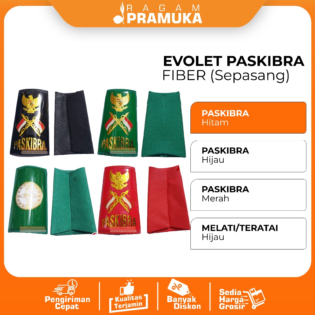 Evolet Paskibra Fiber Evolet Paskibraka Dek Paskibra