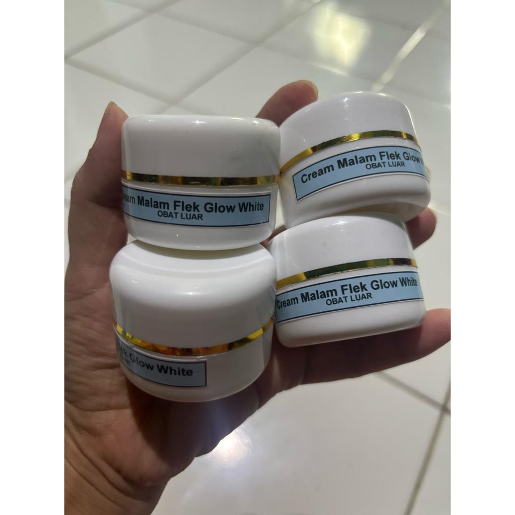cream malam flek glow white gell original flek glow gell original