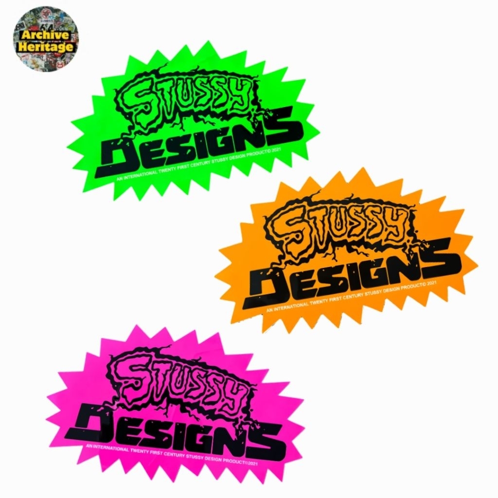 

sticker Stu55y Designs an international twenty first streetwear stiker