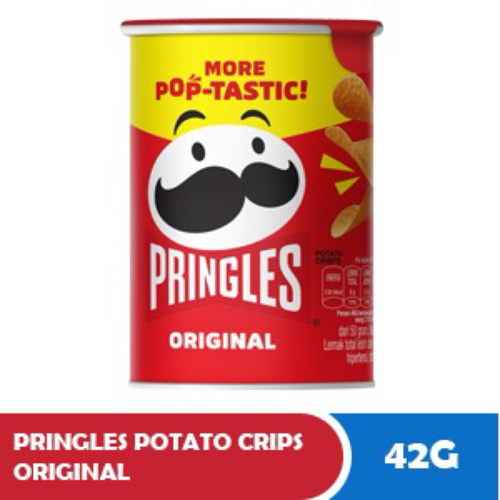 

PRINGLES MINI KERIPIK KENTANG [ 1 TOPLES @42G] | PRINGLES ORIGINAL | PRINGLES SMOKEY BBQ | PRINGLES CHEESE | PRINGLES KEJU | PRINGLES POTATO