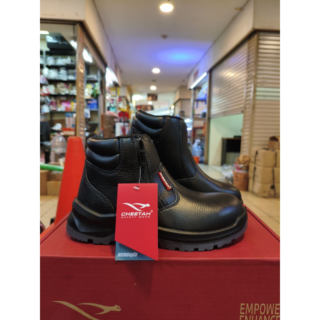 Sepatu Safety Cheetah 7111H / Sepatu Kerja Pria Cheetah 7111H Originl