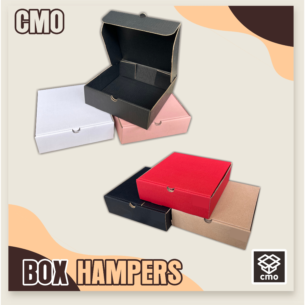 

Box Hampers/kosmetik 22x22x7cm kardushampers/karduskosmetik/boxgift/boxsouvenir/boxhampers