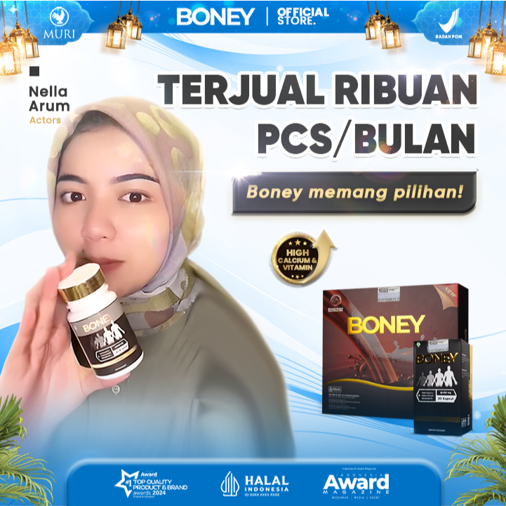 

Susu Boney / Peninggi Rekomendasi / Naik 5-15 Cm/ Bpom Approved