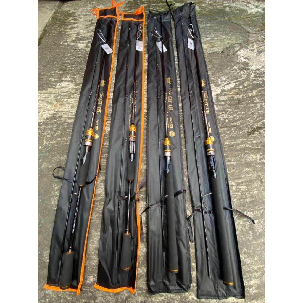 ROD CARBON 2 SECTION GAMARU NEW GT UL (ULTRA LIGHT)