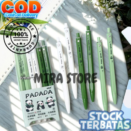 

Pulpen Gel Isi 1 Pcs Motif Panda Hijau Kawai Yang LucuTinta Hitam Harga Murah Bisa (Cod)