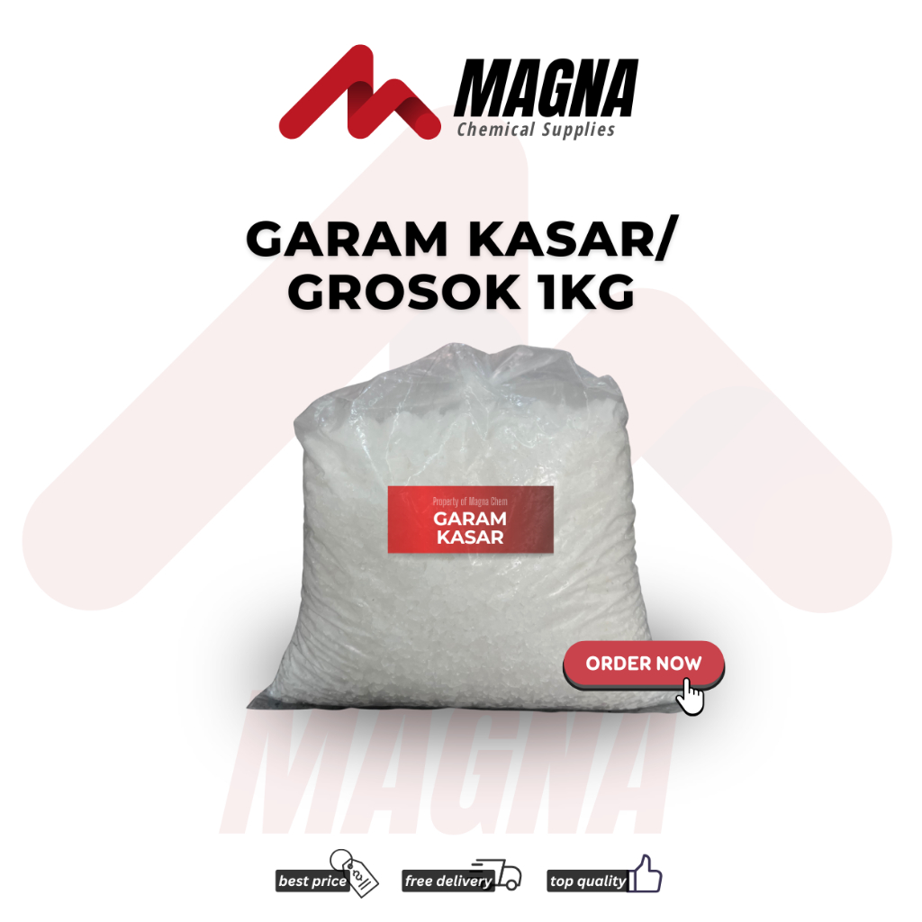 Garam Kasar Non Iodium Kolam Koi Garam Ikan 1kg