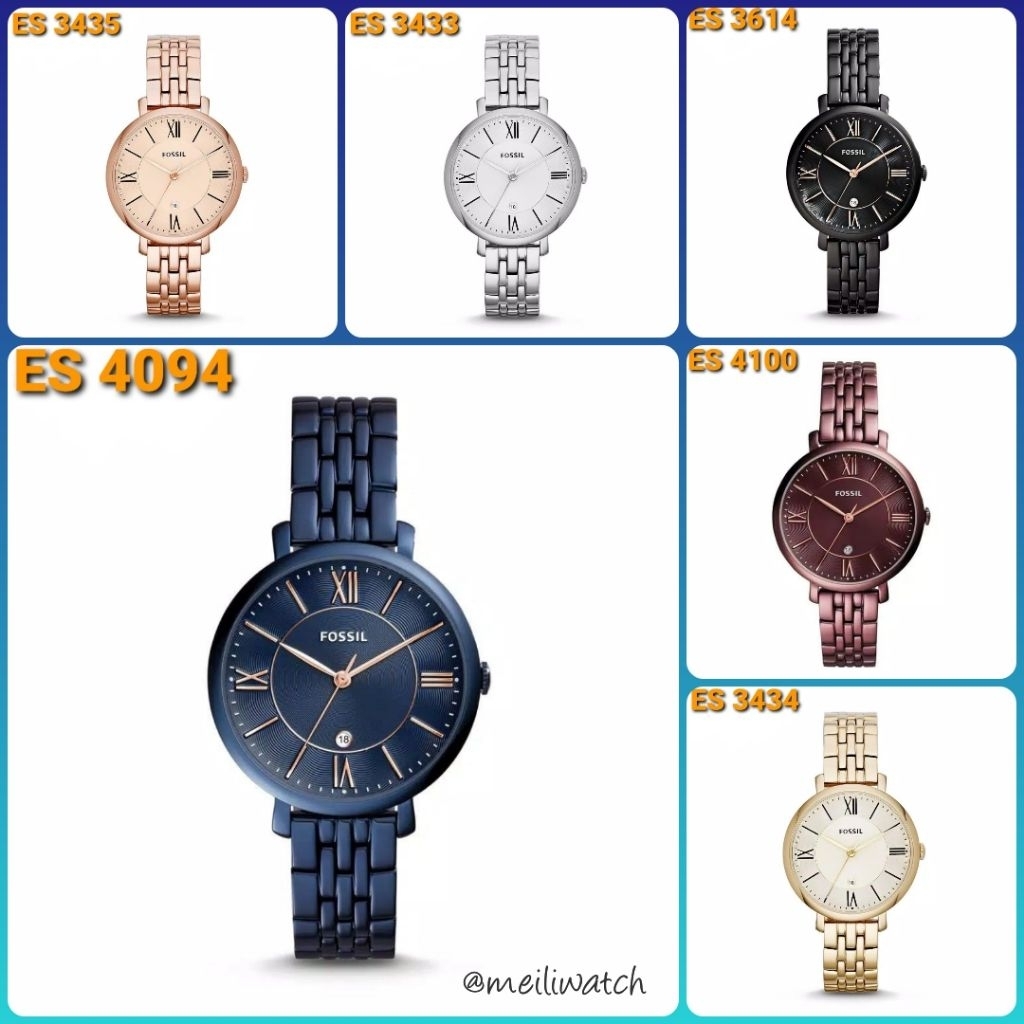 JAM TANGAN RANTAI WANITA Type ES-3433 ES-3434 ES-3435 ES-3614 ES-4094 ES-4099