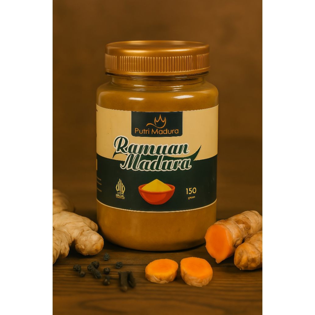 

Serbuk Jamu Ramuan Madura Tanpa Pengawet Dan Bahan Kimia Original Halal - 150gram