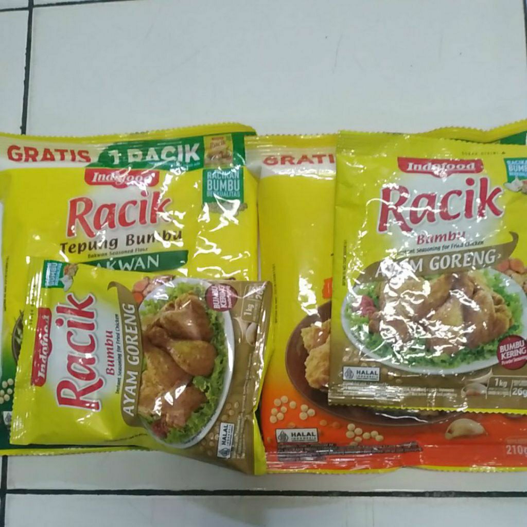 

Tepung Bumbu Racik 210 g Free 1 Racik