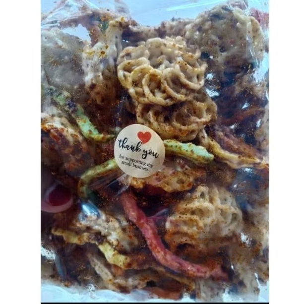 

Kerupuk Seblak Campur Daun Jeruk 250 Gram, 500 Gram, 1 Kg Renyah Gurih