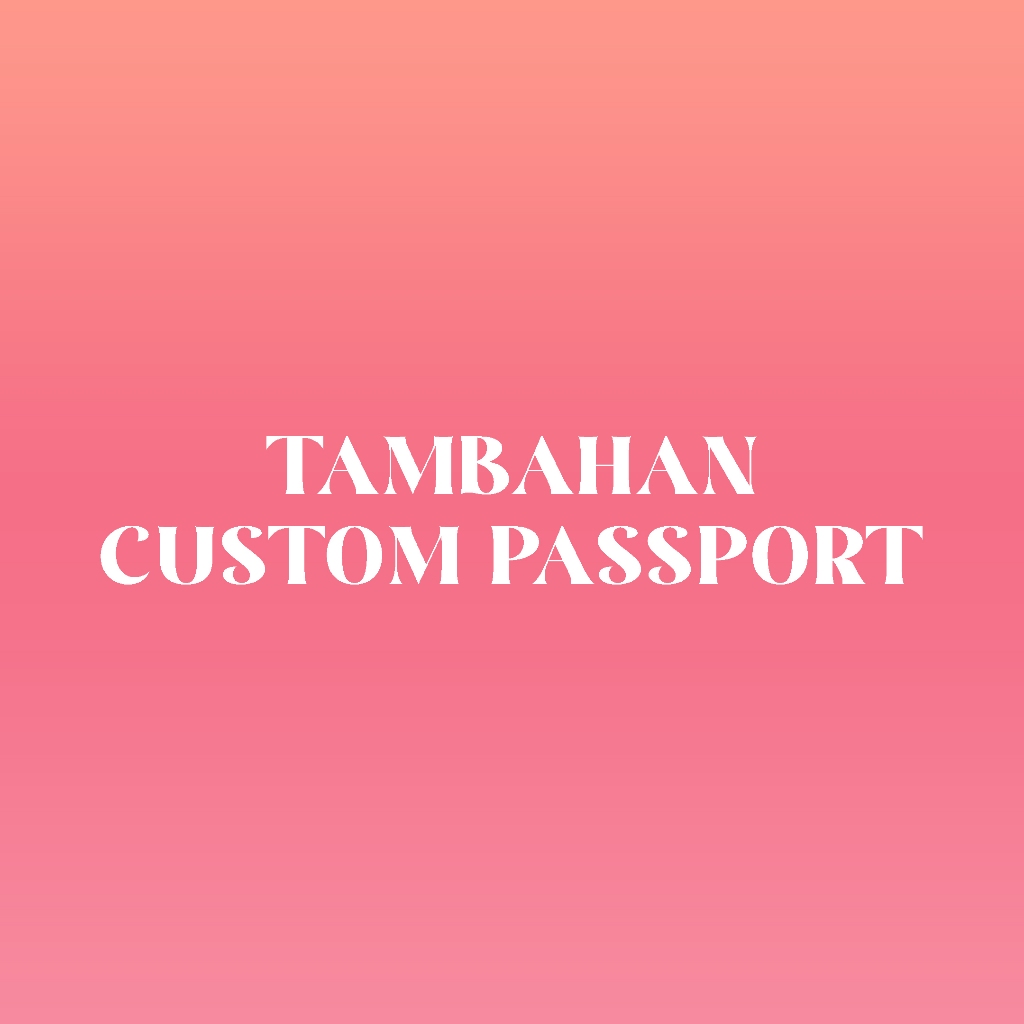 

Tambahan Passport Print