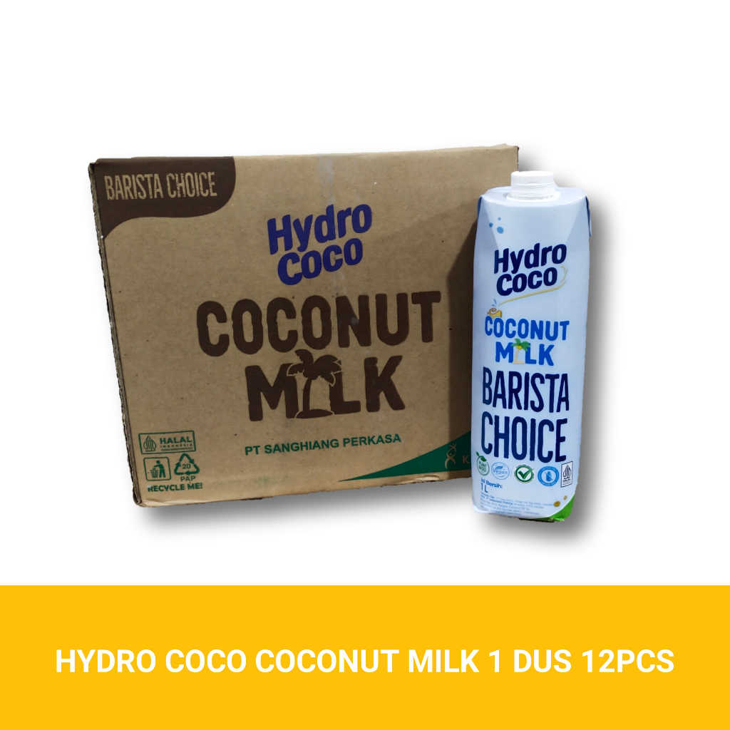 

HYDRO COCO COCONUT MILK 1DUS (12PCS) | SUSU KELAPA HYDRO COCO 1DUS (12PCS)