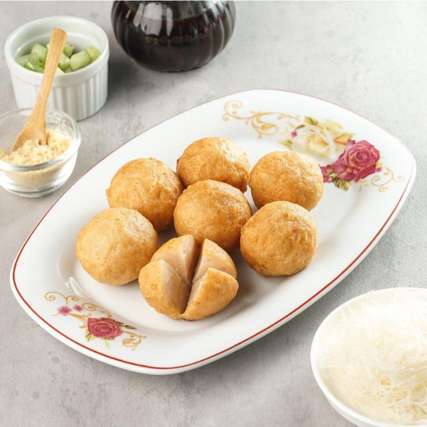

PEMPEK RAMA BANDUNG ADAAN UDANG (BULAT UDANG) OLEH OLEH MAKANAN BANDUNG PEMPEK RAMA