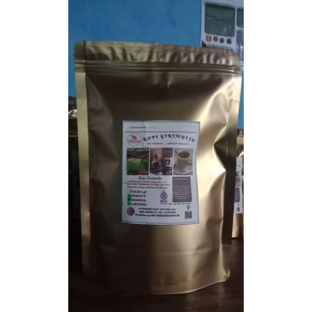 

KOPI GIRIMULYO , Robusta 120 gr