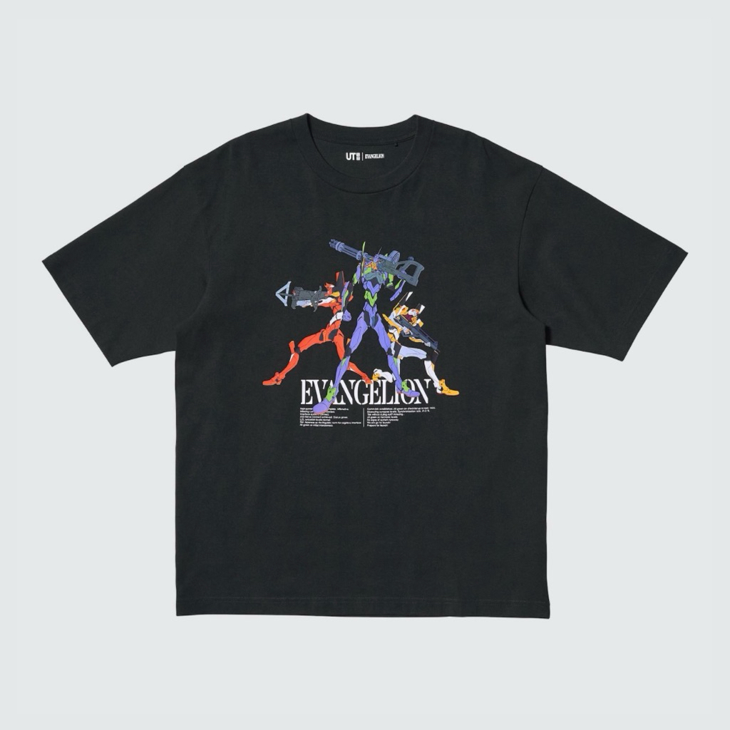 Sale Uniqlo UT T-shirt x Evangelion Lengan Pendek Original