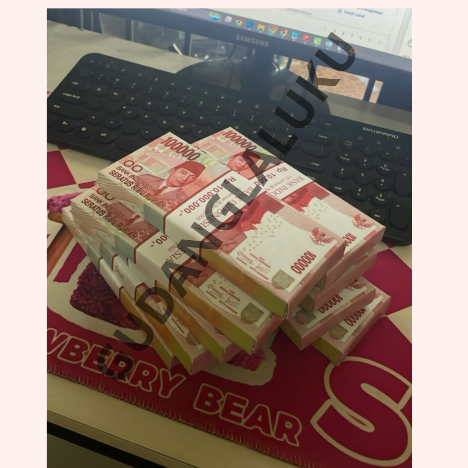 

amplop uang Rp 10.000.000 isi 1 pcs box