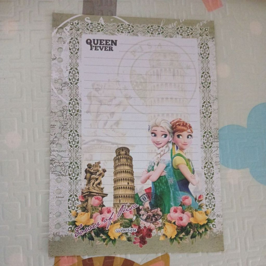 

Kertas Binder Queen Fever Frozen By LLViN