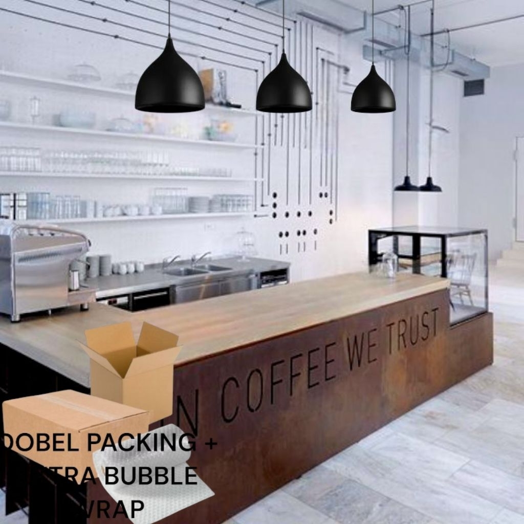 kap lampu gantung minimalis vintage