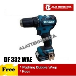 MAKITA DF332DWAE mesin bor tangan baterai DF 332 DWAE cordless dril