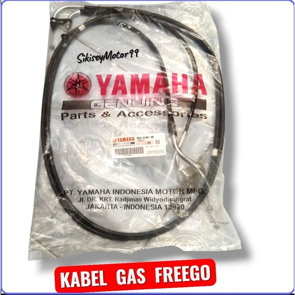 KABEL GAS FREEGO Original YGP B5D-F6301-00