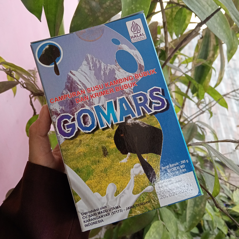 

Gomars Susu Kambing Etawa Bubuk Putih Rasa Original dan Coklat DIY