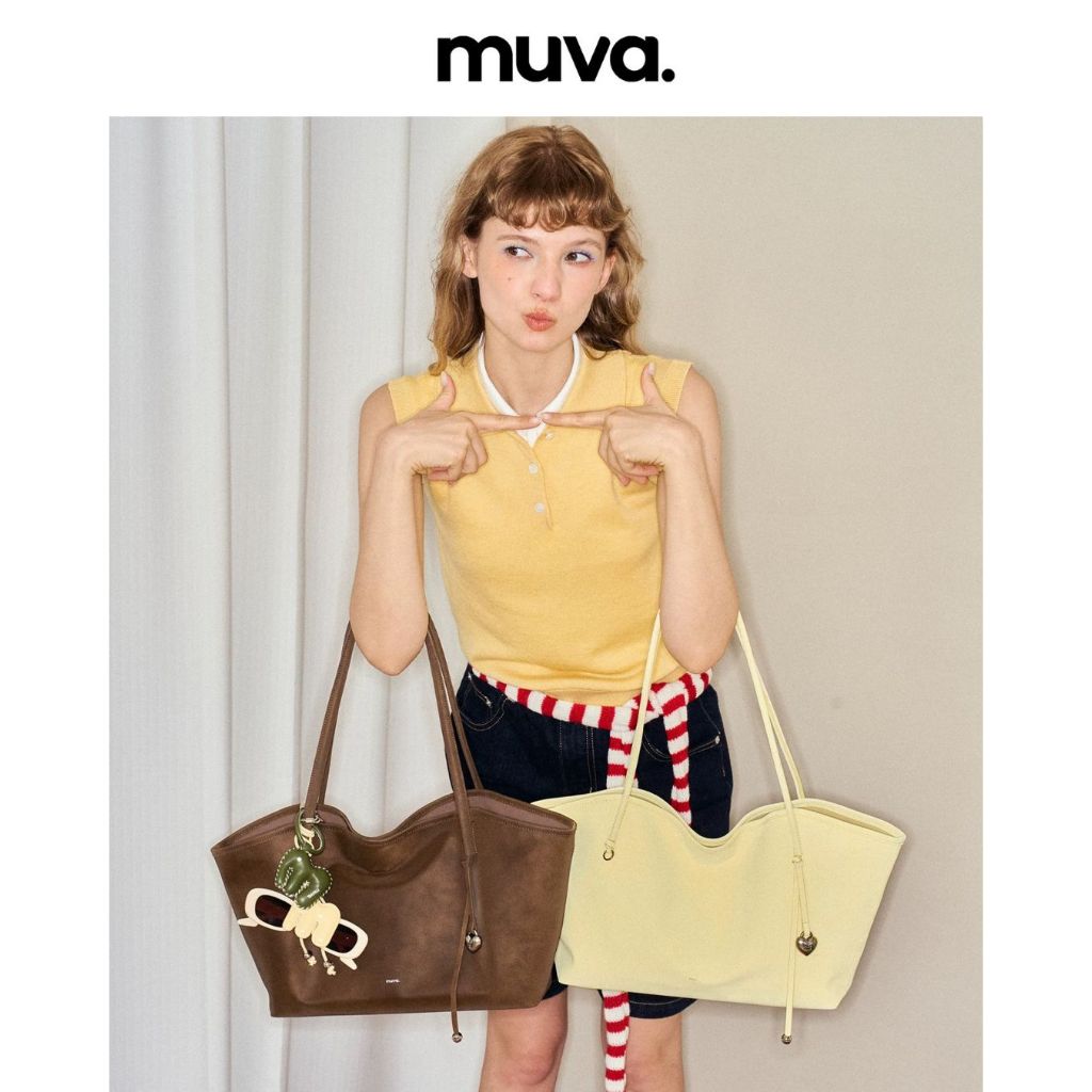 MUVA Summer Relax Large Capacity Tote Bag 100% Original Official MUVA MU-1081 TAS VIRAL MUVA
