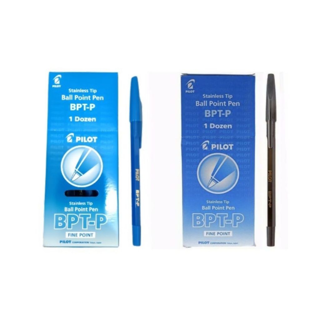

Bolpoin Pen BPT-P PILOT Tinta Biru / Hitam Per PCS - Pen Pilot - Pen sekolah - Pen Kantoran (1pcs)