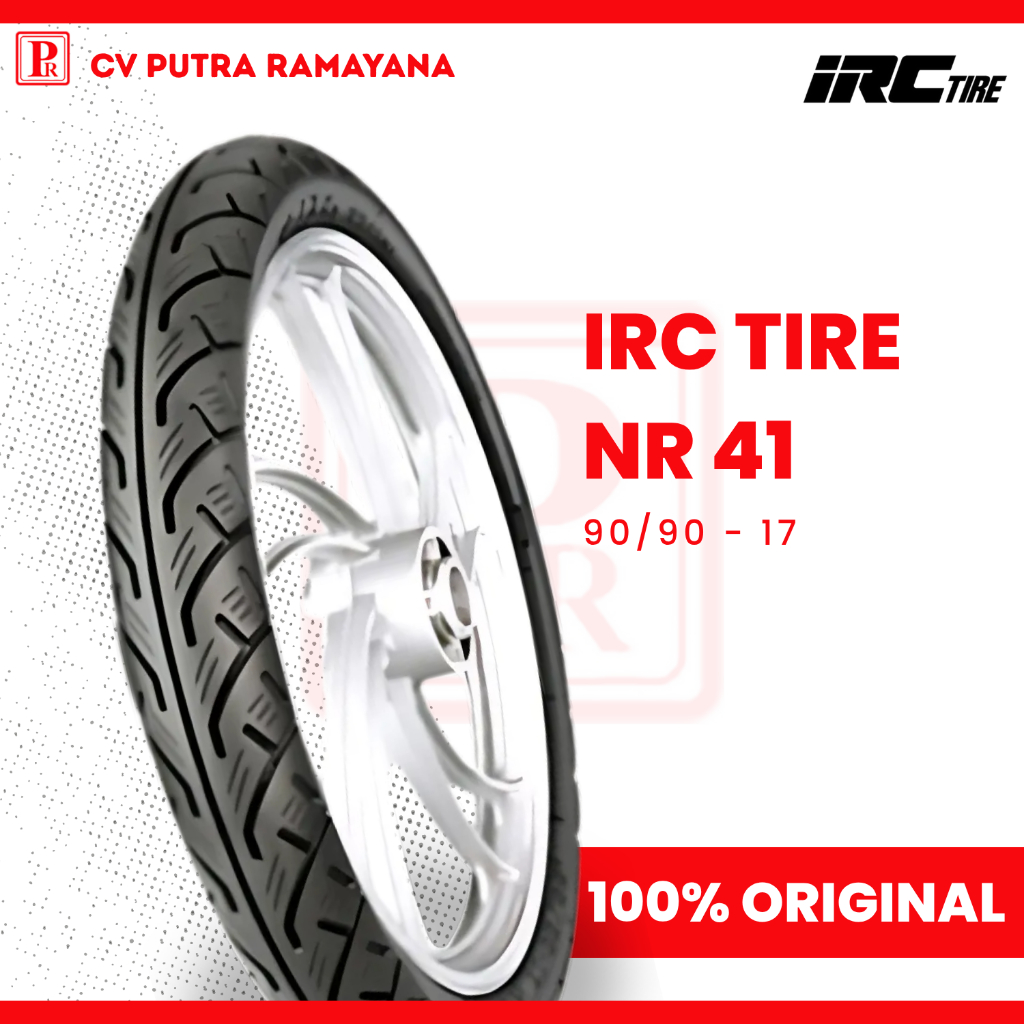 BAN MOTOR IRC NR 41 RING 17 80/90-17 TUBETYPE ORIGINAL
