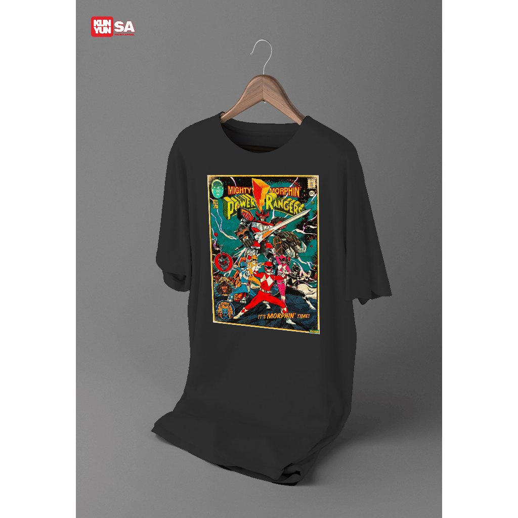 KAOS HITAM POWER RANGER