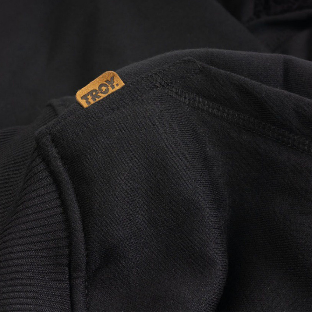 Troy Company Hoodie Boxy Oversized Black Four Dice - Hoodie Boxy Oversize Hitam HB 3174