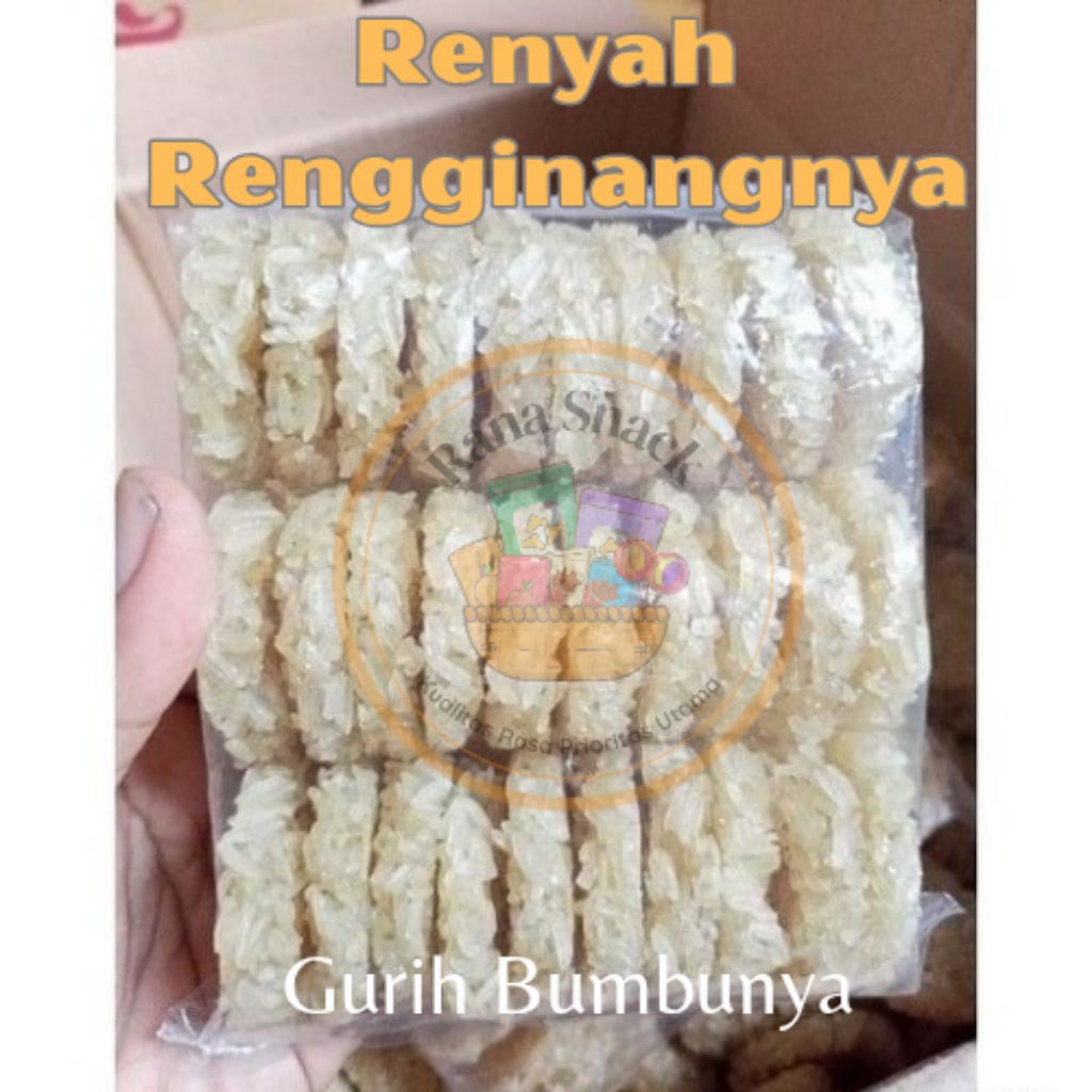 

Rengginang Ketan Mentah Isi 30 Pcs 100% Ketan Asli