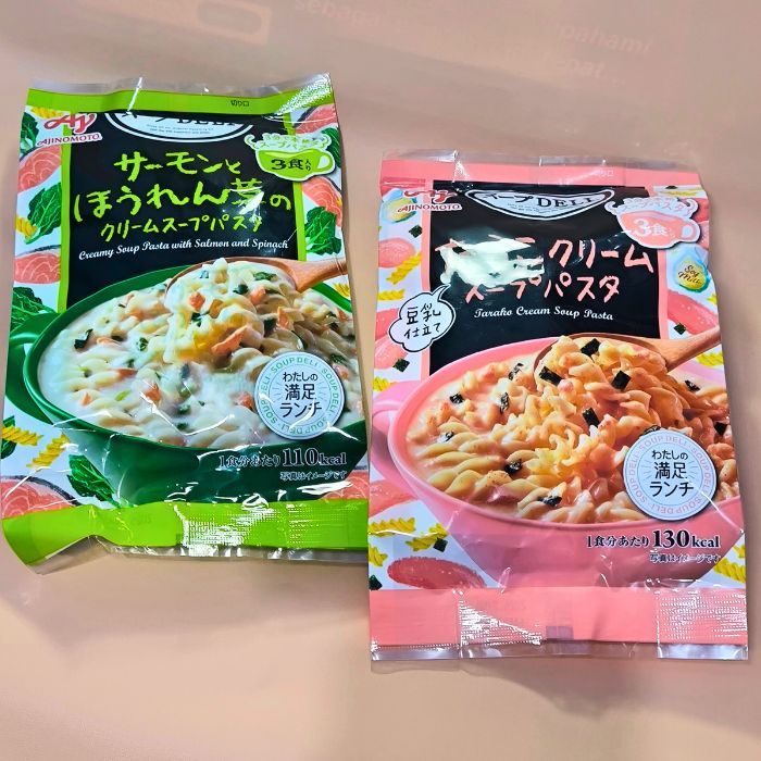 

SOUP DELI Cream Soup Pasta Spinach / Cod Roe